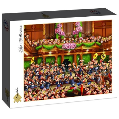 Puzzle Grafika-F-30374 François Ruyer - Orchestre !