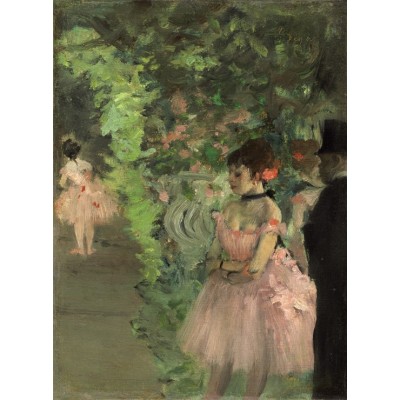 Puzzle Grafika-F-30483 Edgar Degas : Danseuse en Coulisse, 1876/1883