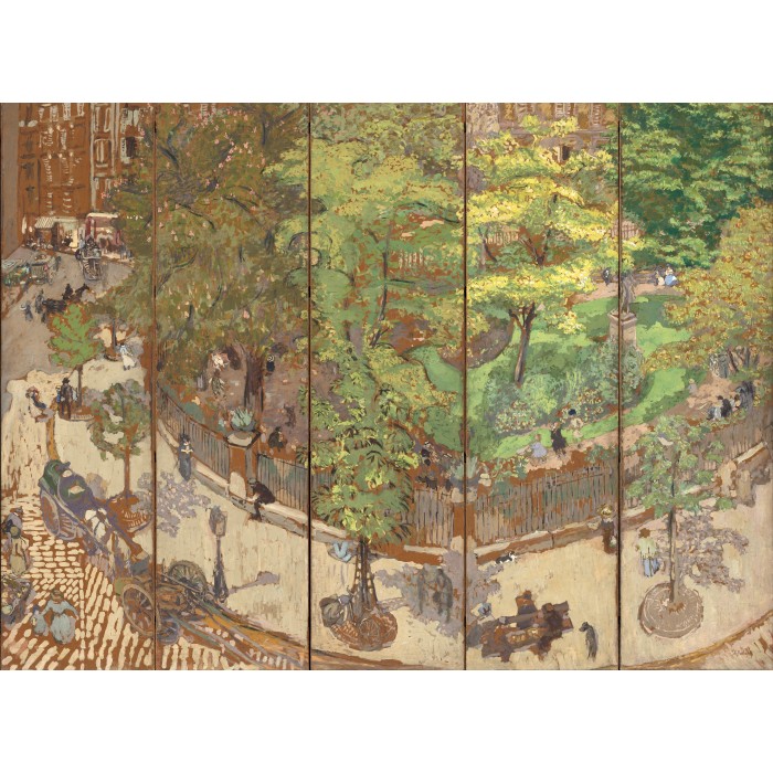 Puzzle  Grafika-F-30491 Edouard Vuillard : Place Vintimille, 1911