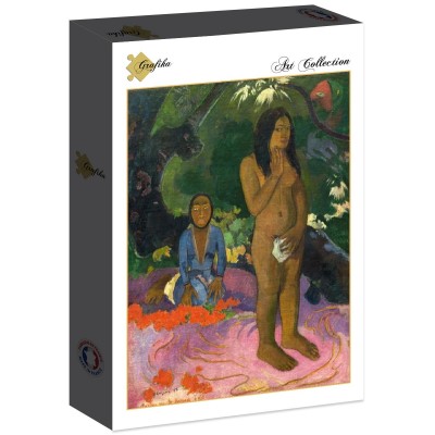 Puzzle Grafika-F-30503 Paul Gauguin : Parau na te Varua ino (Mots du Diable), 1892