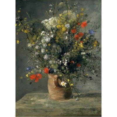 Puzzle Grafika-F-30518 Auguste Renoir : Fleurs dans un Vase, 1866
