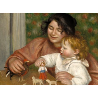 Puzzle Grafika-F-30520 Auguste Renoir : Gabrielle et le Fils de l'Artiste, Jean, 1895-1896