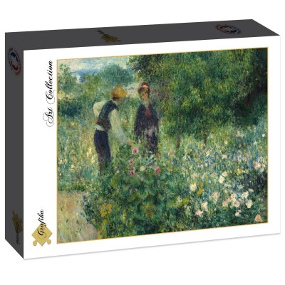 Puzzle Grafika-F-30525 Auguste Renoir : Cueillette de Fleurs, 1875