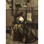Puzzle  Grafika-F-30553 Jean-Baptiste-Camille Corot : Atelier de l'Artiste, 1868