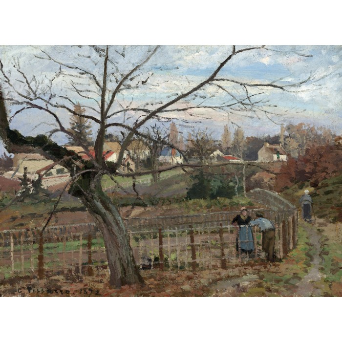 Puzzle  Grafika-F-30571 Camille Pissarro : La Barrière, 1872