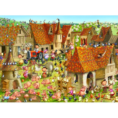 Puzzle Grafika-F-30606 François Ruyer - Ferme 2