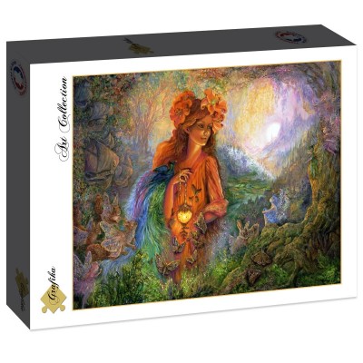 Puzzle Grafika-F-30670 Josephine Wall - Lighting the Way