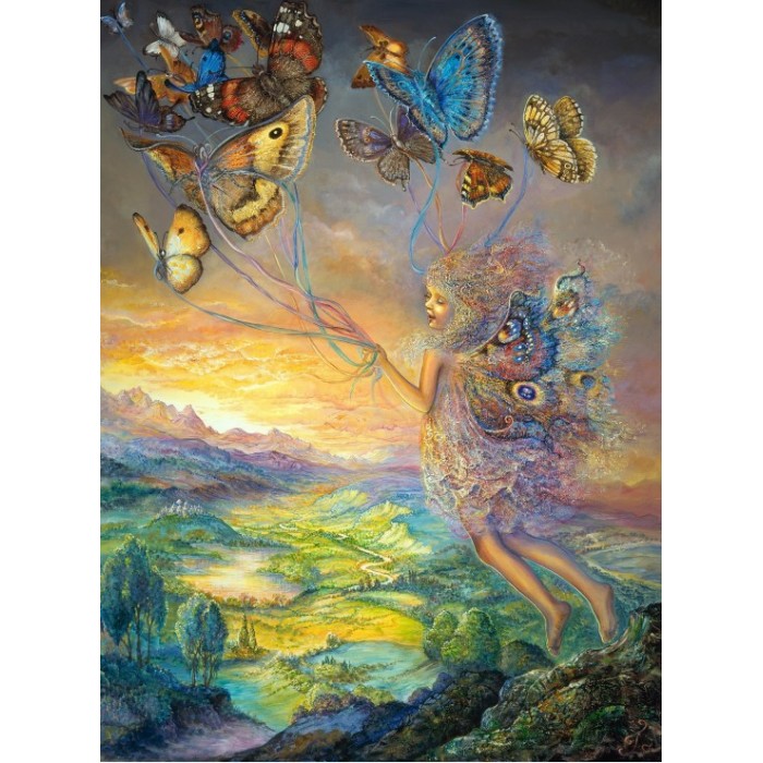 Puzzle  Grafika-F-30674 Josephine Wall - Up and Away