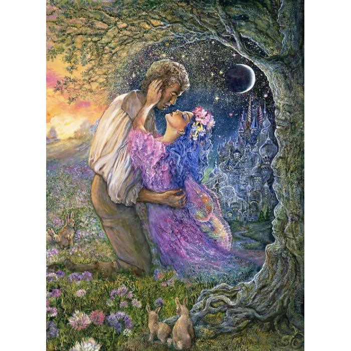 Puzzle Grafika-F-30733 Josephine Wall - Love Between Dimensions