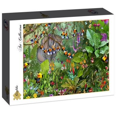 Puzzle Grafika-F-30736 François Ruyer - La Jungle 2