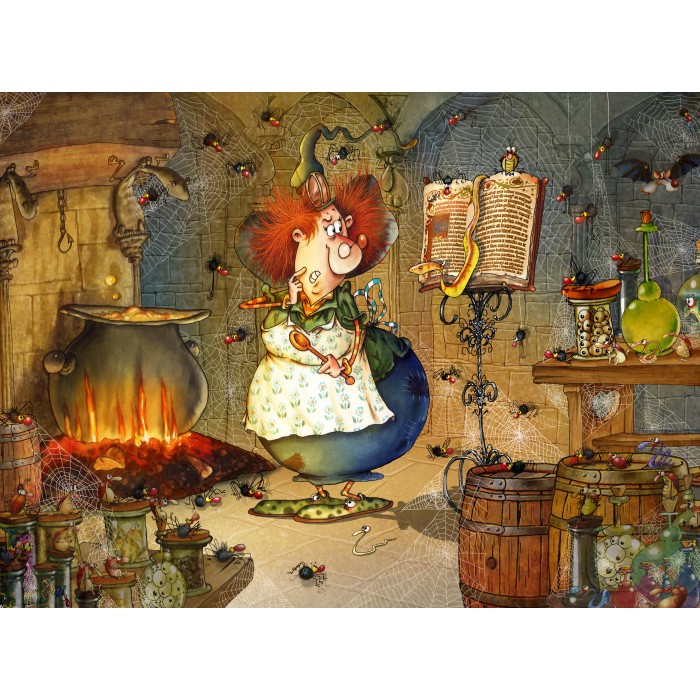 Puzzle Grafika-F-30741 François Ruyer - Recette de Sorcière