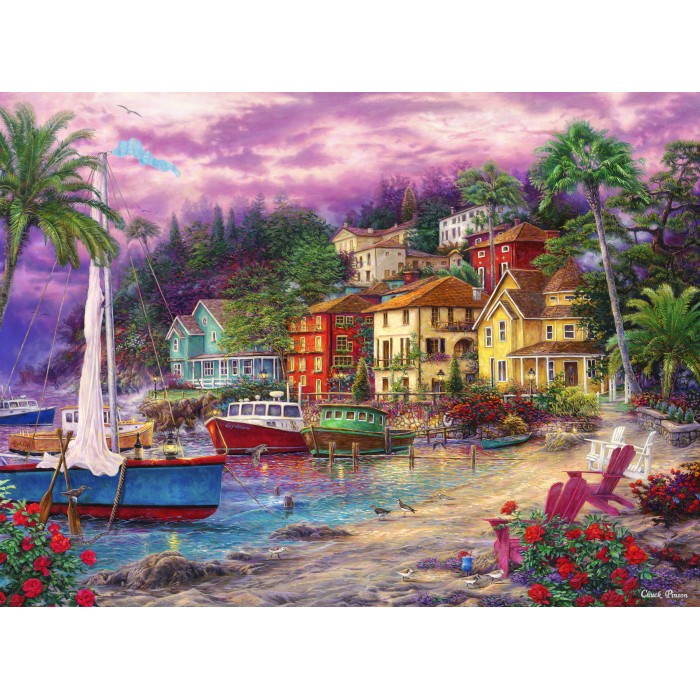 Puzzle  Grafika-F-30758 Chuck Pinson - On Golden Shores