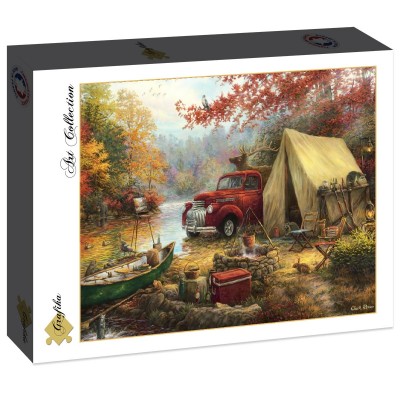 Puzzle Grafika-F-30775 Chuck Pinson - Share the Outdoors