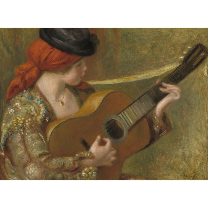 Auguste Renoir - Jeune Espagnole avec une Guitare