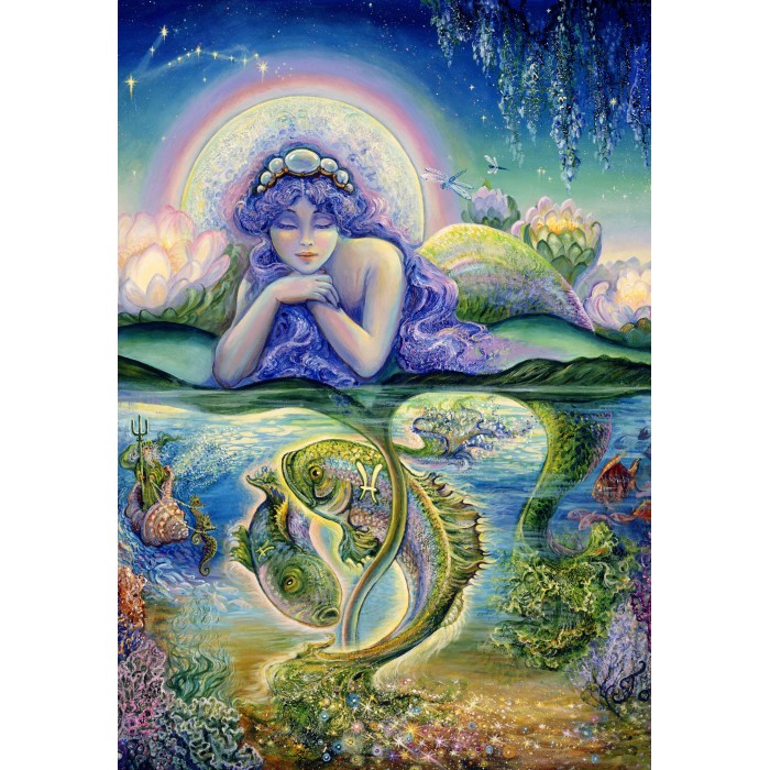Puzzle Grafika-F-32354 Signe du Zodiaque - Poisson