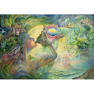 Puzzle Grafika-F-32372 Josephine Wall - Call of the Sea