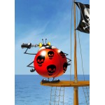 Puzzle  Grafika-F-32650 François Ruyer - Coccinelle Pirate