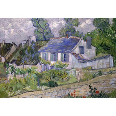 Puzzle Grafika-F-32747 Vincent Van Gogh - Maison à Auvers, 1890