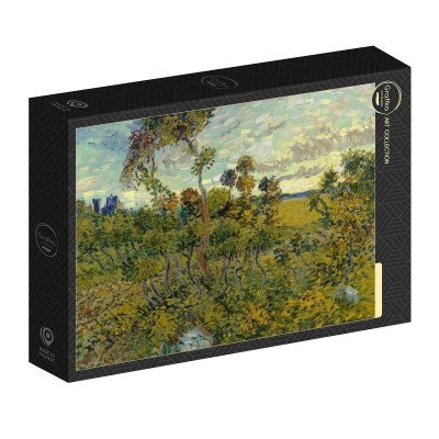 Puzzle Grafika-F-32755 Vincent Van Gogh - Coucher de Soleil à Montmajour, 1888