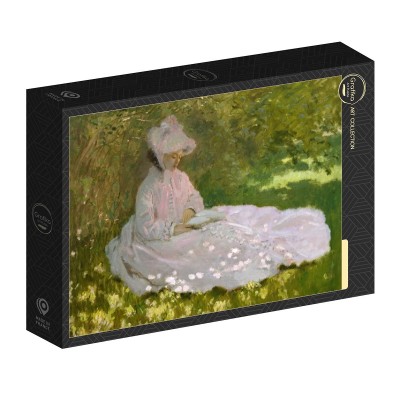 Puzzle Grafika-F-32779 Claude Monet - Springtime, 1872