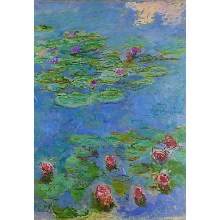 Claude Monet - Water Lilies (detail), 1914-1917