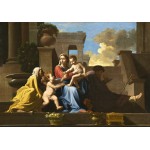 Puzzle  Grafika-F-32808 Nicolas Poussin : La Sainte Famille sur les Marches, 1648