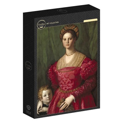 Puzzle Grafika-F-32809 Agnolo Bronzino : Jeune Femme et Son Petit Garçon, 1540