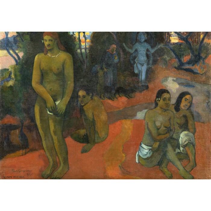 Puzzle  Grafika-F-32857 Pau Gauguin : Te Pape Nave Nave (Eaux Délectables), 1898