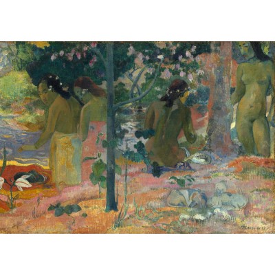 Puzzle Grafika-F-32858 Paul Gauguin : Les Baigneuses, 1897