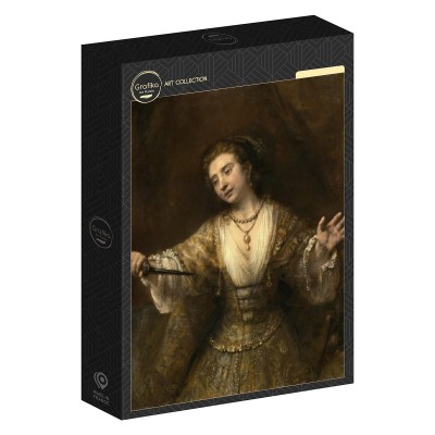 Puzzle Grafika-F-32884 Rembrandt : Lucretia, 1664