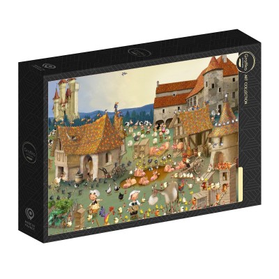 Puzzle Grafika-F-32963 François Ruyer - Ferme 1