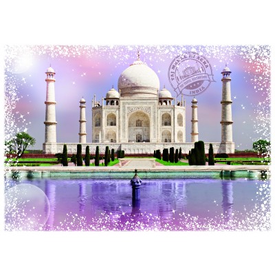 Puzzle Grafika-F-33002 Travel around the World - Inde