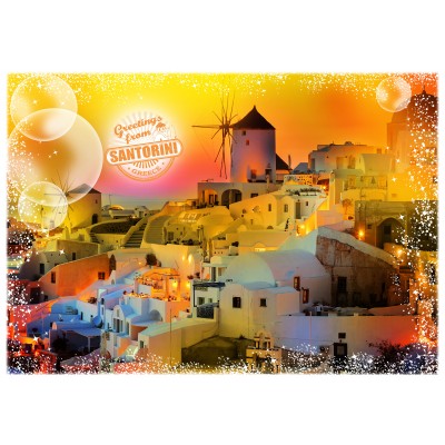 Puzzle Grafika-F-33010 Travel around the World - Grèce