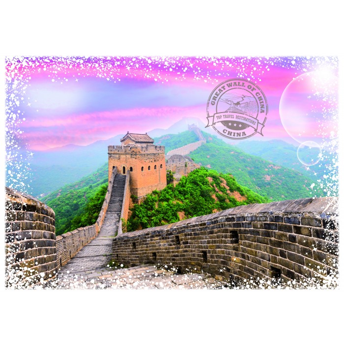 Puzzle Grafika-F-33011 Travel around the World - Chine