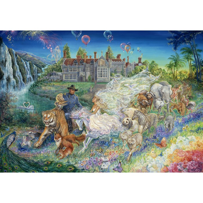 Puzzle  Grafika-F-33023 Josephine Wall - Fantasy Wedding