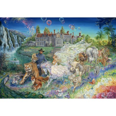 Puzzle Grafika-F-33023 Josephine Wall - Fantasy Wedding