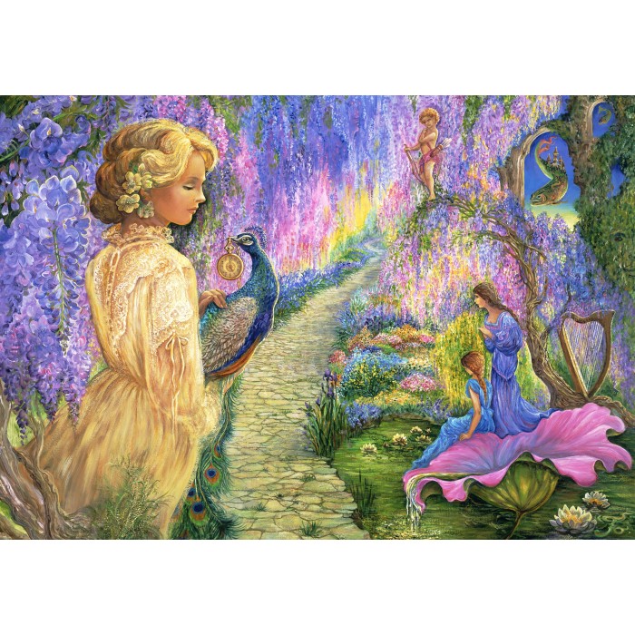 Puzzle  Grafika-F-33025 Josephine Wall - Wisteria Way