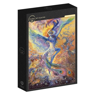 Puzzle Grafika-F-33028 Josephine Wall - Blue Bird