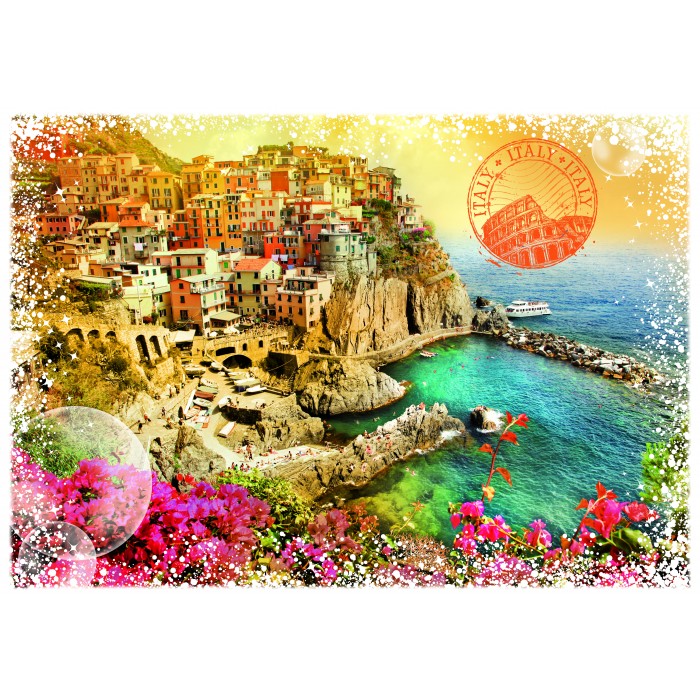 Puzzle  Grafika-F-33032 Travel around the World - Italie