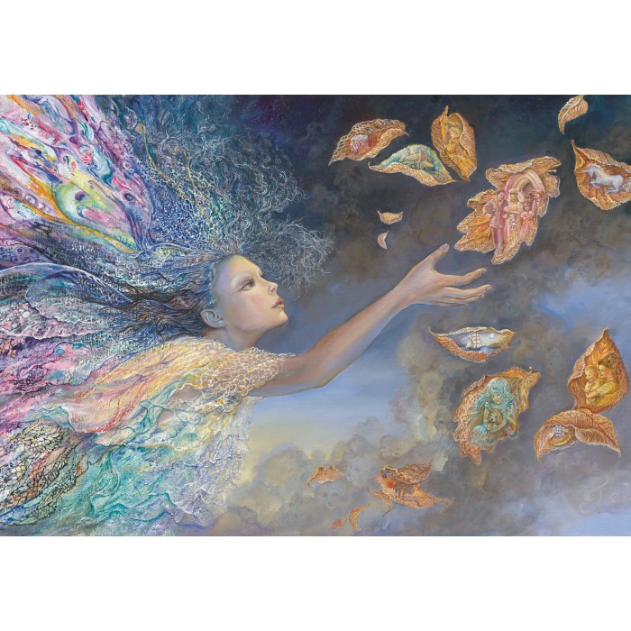 Puzzle Grafika-F-33051 Josephine Wall - Catching Wishes