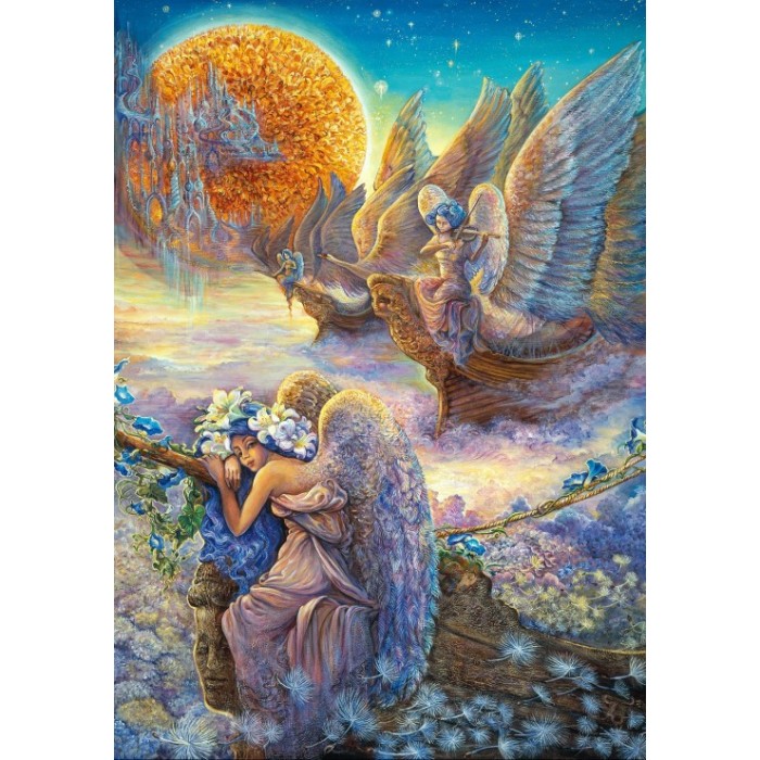 Puzzle Grafika-F-33056 Josephine Wall - I Saw Three Ships