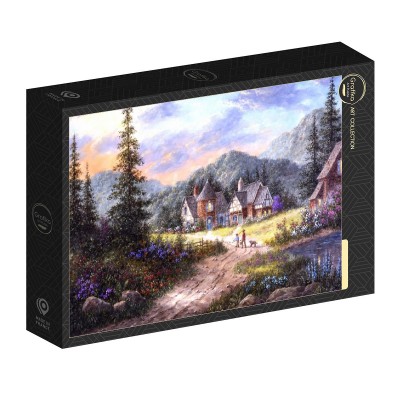 Puzzle Grafika-F-33127 Dennis Lewan - Hills Of Bavaria