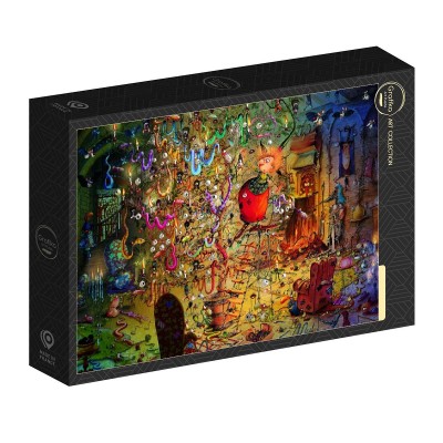 Puzzle Grafika-F-33186 François Ruyer - La Sorcière et l'Arbre à Serpents