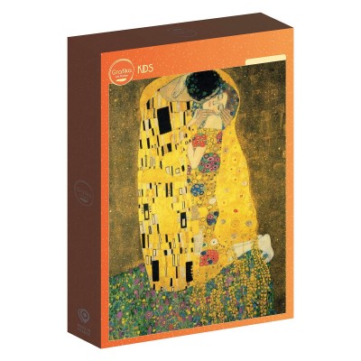 Puzzle Grafika-F-33319 Klimt Gustav : Le Baiser, 1907-1908