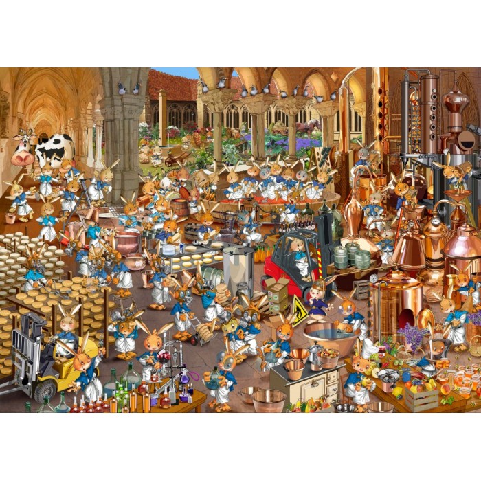 Puzzle 1000 pièces : Le marché de Noël - Ravensburger - Rue des Puzzles