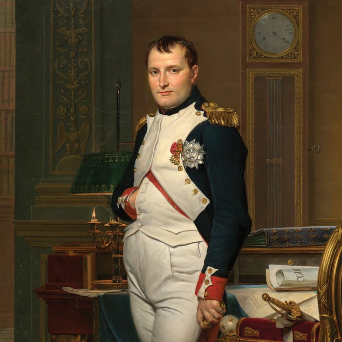 Jacques-Louis David: Napoléon dans son Cabinet de Travail, 1812