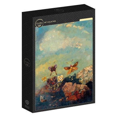 Puzzle Grafika-F-33407 Odilon Redon - Papillons, 1910