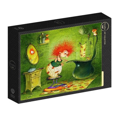 Puzzle Grafika-F-33477 François Ruyer - Sorcière au Régime