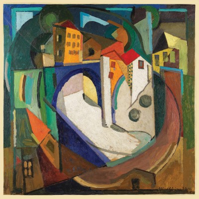 Puzzle Grafika-F-33628 Albert Gleizes - Paysage, 1914-1915