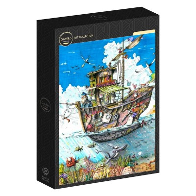 Puzzle Grafika-F-33643 A l'Assaut des Flots